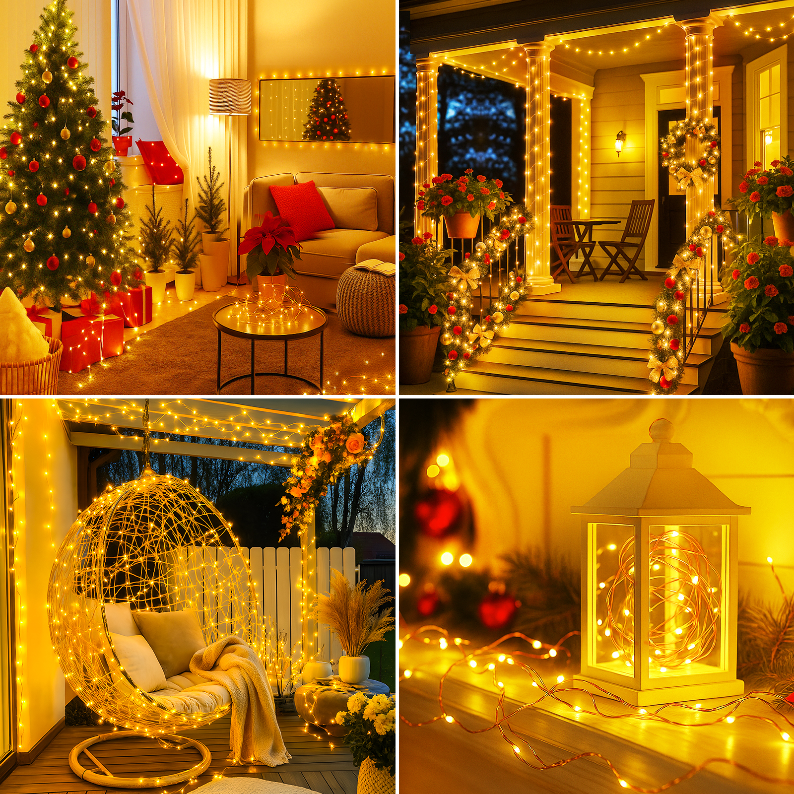 btfarm Fairy Lights Plug in with Remote, 33FT 100 LED Twinkle Lights 图 5
